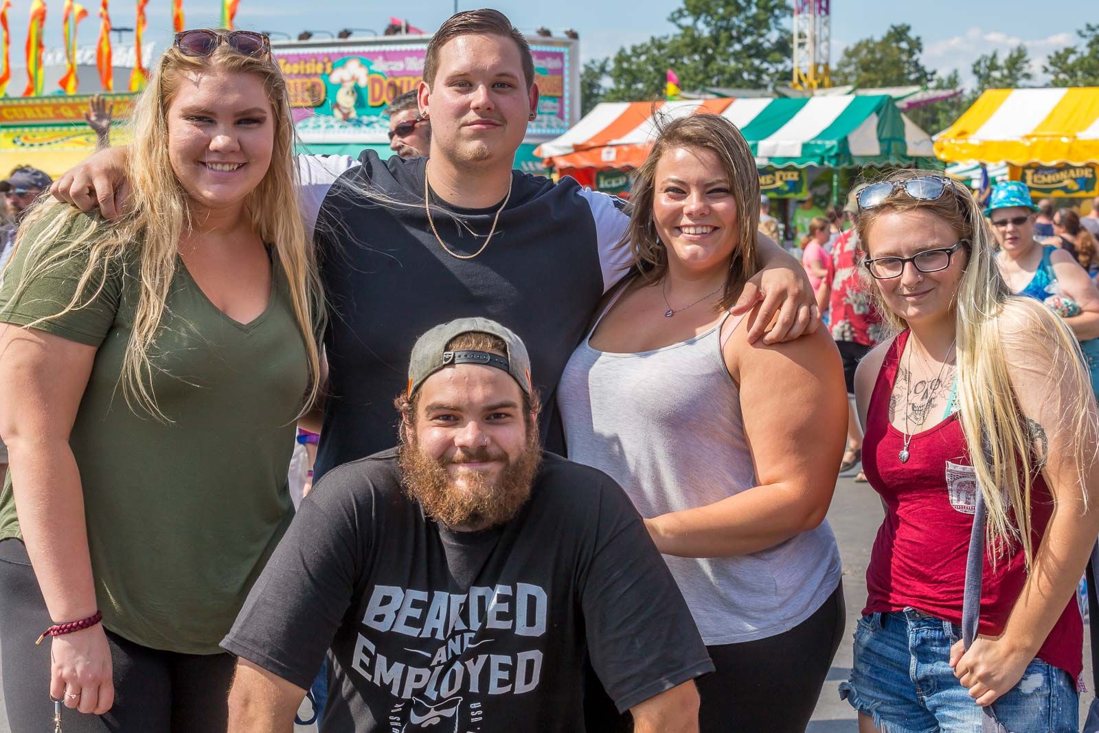 Smiles on Sunday at the Erie County Fair